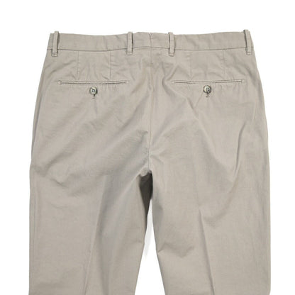 GTA “800 SSL” ストレッチコットン ノータックチノパンツ / EXTRASLIM FIT グレー 46 | GUARDAROBA MILANO OFFICIAL STORE