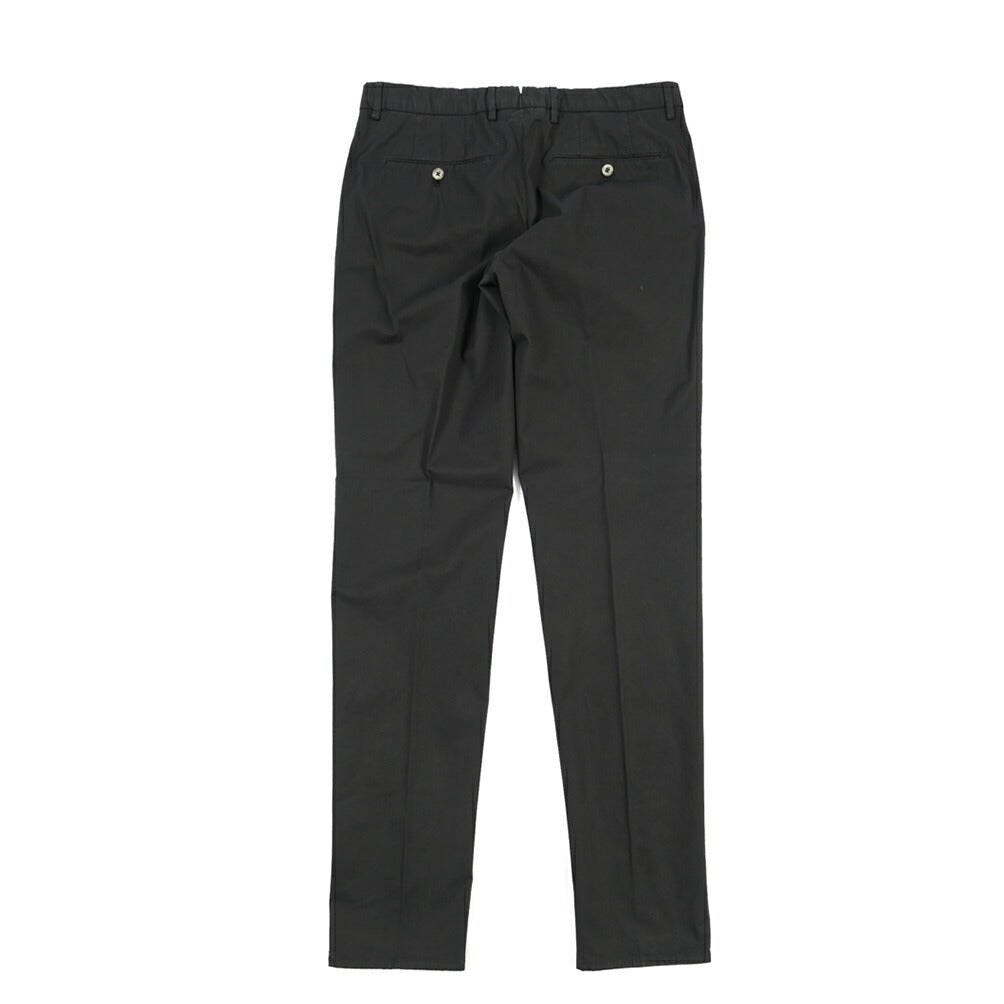 GTA “800 SSL” ストレッチコットン ノータックチノパンツ / EXTRASLIM FIT ダークネイビー 46 | GUARDAROBA MILANO OFFICIAL STORE