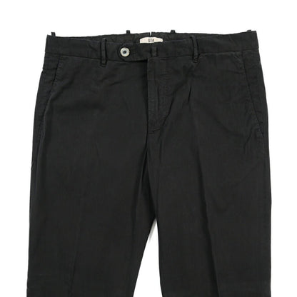 GTA “800 SSL” コットン混 ノータックチノパンツ / EXTRASLIM FIT ダークネイビー 46 | GUARDAROBA MILANO OFFICIAL STORE