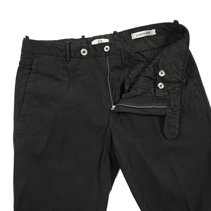 GTA “800 SSL” コットン混 ノータックチノパンツ / EXTRASLIM FIT ダークネイビー 46 | GUARDAROBA MILANO OFFICIAL STORE