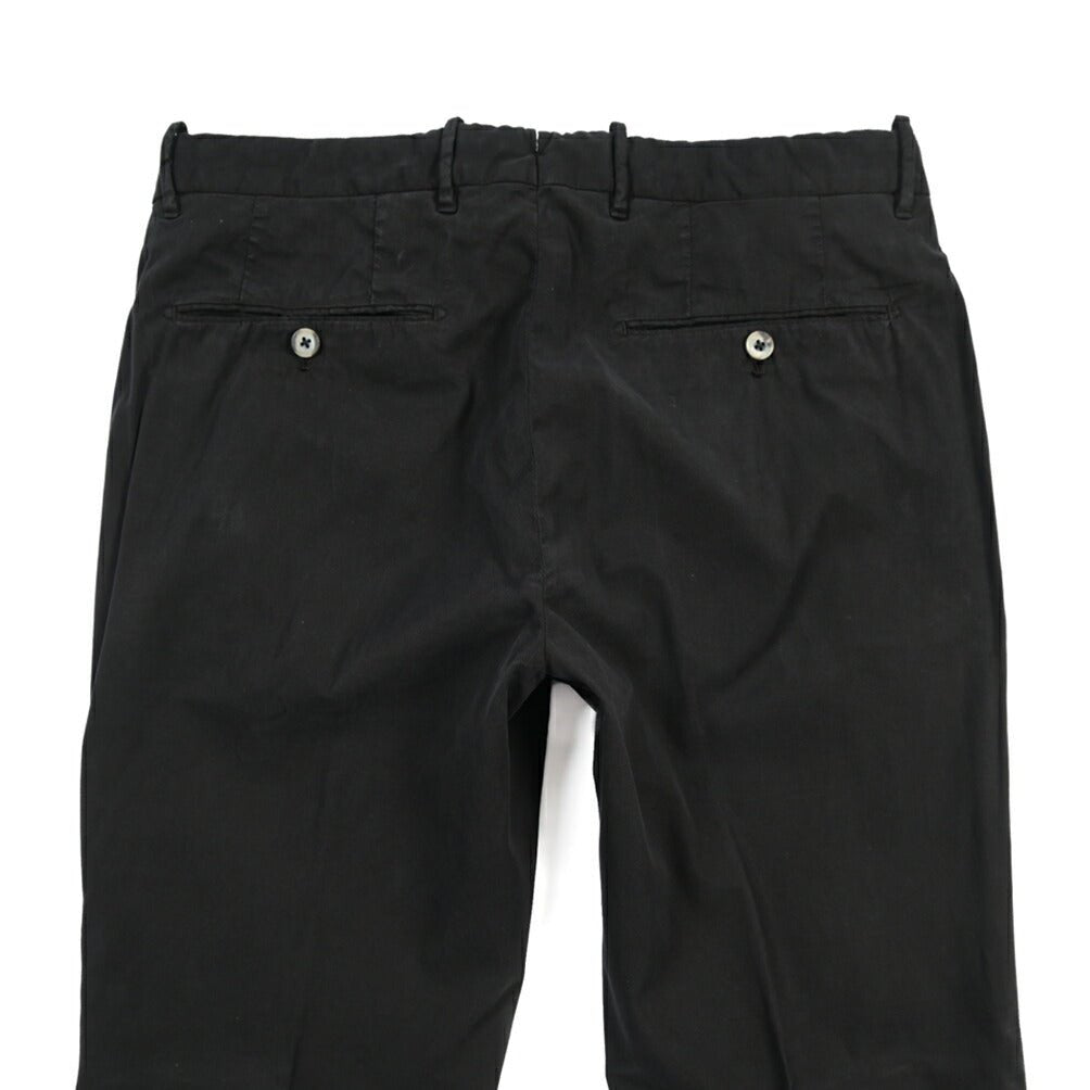 GTA “800 SSL” コットン混 ノータックチノパンツ / EXTRASLIM FIT ダークネイビー 46 | GUARDAROBA MILANO OFFICIAL STORE