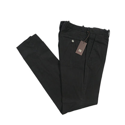 GTA “800 SSL” コットン混 ノータックチノパンツ / EXTRASLIM FIT ダークネイビー 46 | GUARDAROBA MILANO OFFICIAL STORE