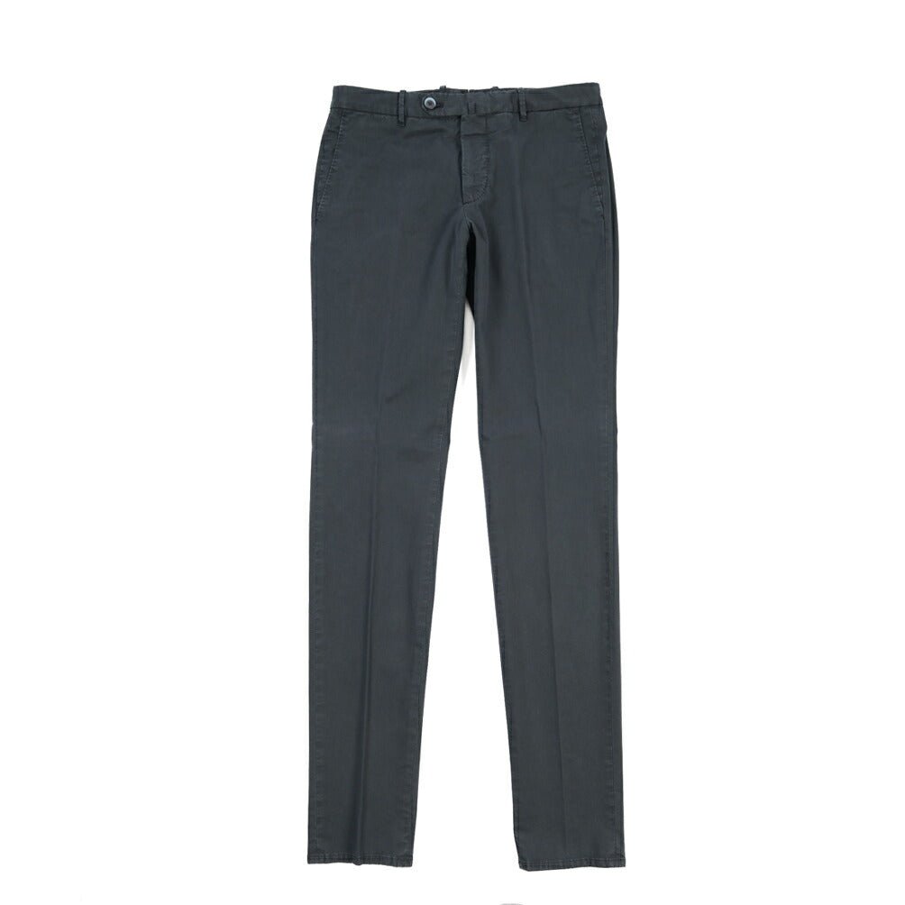 GTA “800 SSL” ストレッチコットン ノータックチノパンツ / EXTRASLIM FIT ネイビー 46 | GUARDAROBA MILANO OFFICIAL STORE
