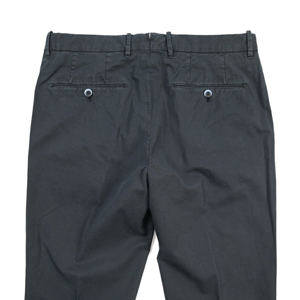 GTA “800 SSL” ストレッチコットン ノータックチノパンツ / EXTRASLIM FIT ネイビー 46 | GUARDAROBA MILANO OFFICIAL STORE