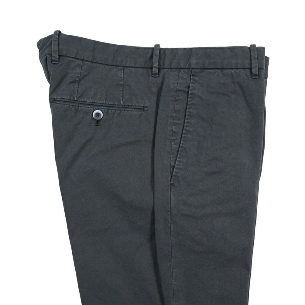 GTA “800 SSL” ストレッチコットン ノータックチノパンツ / EXTRASLIM FIT ネイビー 46 | GUARDAROBA MILANO OFFICIAL STORE