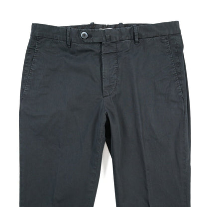 GTA “800 SSL” ストレッチコットン ノータックチノパンツ / EXTRASLIM FIT ネイビー 46 | GUARDAROBA MILANO OFFICIAL STORE