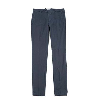 GTA “800 SSL” ストレッチコットン ノータックチノパンツ / EXTRASLIM FIT ネイビー 46 | GUARDAROBA MILANO OFFICIAL STORE