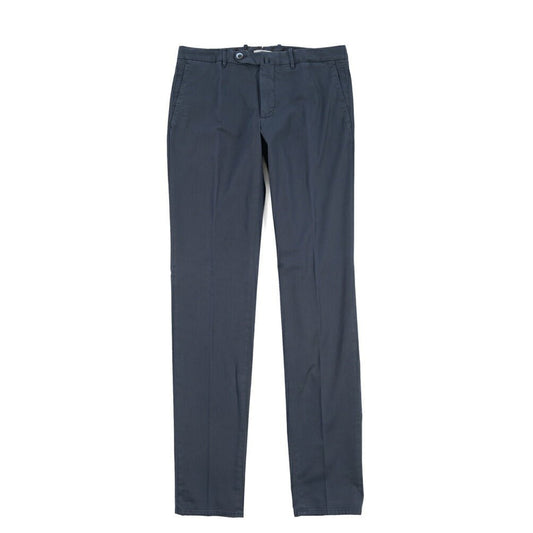 GTA “800 SSL” ストレッチコットン ノータックチノパンツ / EXTRASLIM FIT ネイビー 46 | GUARDAROBA MILANO OFFICIAL STORE