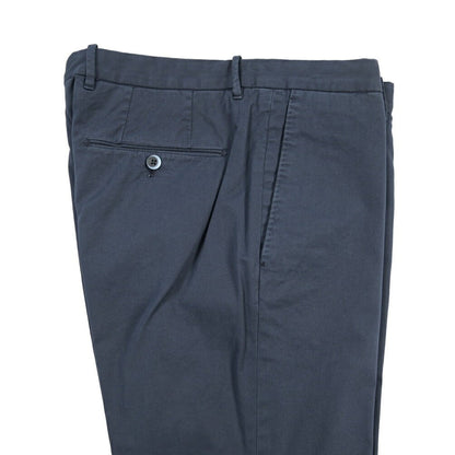 GTA “800 SSL” ストレッチコットン ノータックチノパンツ / EXTRASLIM FIT ネイビー 46 | GUARDAROBA MILANO OFFICIAL STORE