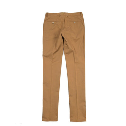 GTA “800K” ストレッチコットン ノータックチノパンツ / EXTRASLIM FIT ブラウン 46 | GUARDAROBA MILANO OFFICIAL STORE