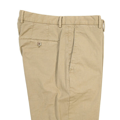 GTA “800K” ストレッチコットン ノータックチノパンツ / EXTRASLIM FIT ベージュ 46 | GUARDAROBA MILANO OFFICIAL STORE