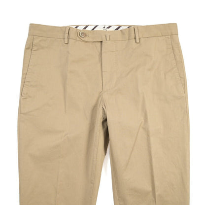 GTA “800K” ストレッチコットン ノータックチノパンツ / EXTRASLIM FIT ベージュ 44 | GUARDAROBA MILANO OFFICIAL STORE