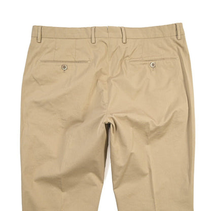 GTA “800K” ストレッチコットン ノータックチノパンツ / EXTRASLIM FIT ベージュ 44 | GUARDAROBA MILANO OFFICIAL STORE
