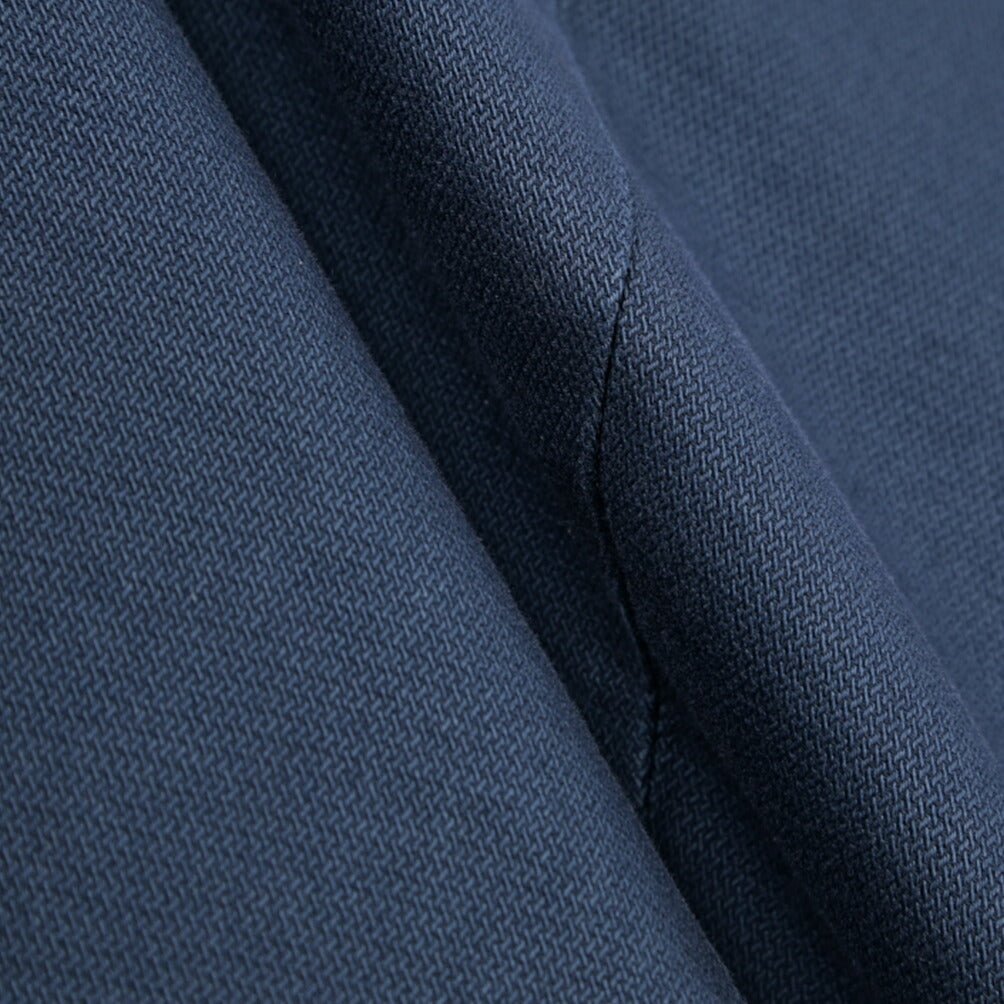 GTA “ALESSANDRO” ストレッチコットン ワンタックパンツ / COMFORT FIT ネイビー 50 | GUARDAROBA MILANO OFFICIAL STORE