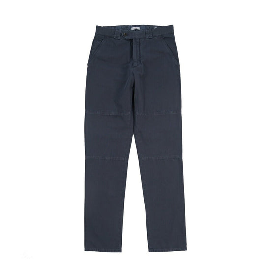 GTA “CHARLIE” コットン100% ノータックベイカーパンツ / COMFORT / メンズ ネイビー 46 | GUARDAROBA MILANO OFFICIAL STORE