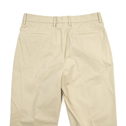 GTA “DANTE” ストレッチコットン ツータックチノパンツ / COMFORT FIT ベージュ 46 | GUARDAROBA MILANO OFFICIAL STORE