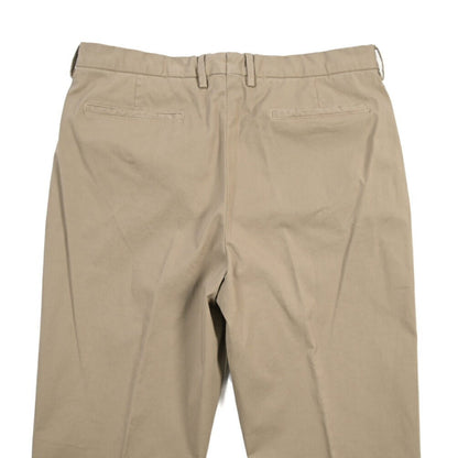 GTA “DANTE” ストレッチコットン ツータックパンツ / COMFORT FIT グレージュ 52 | GUARDAROBA MILANO OFFICIAL STORE