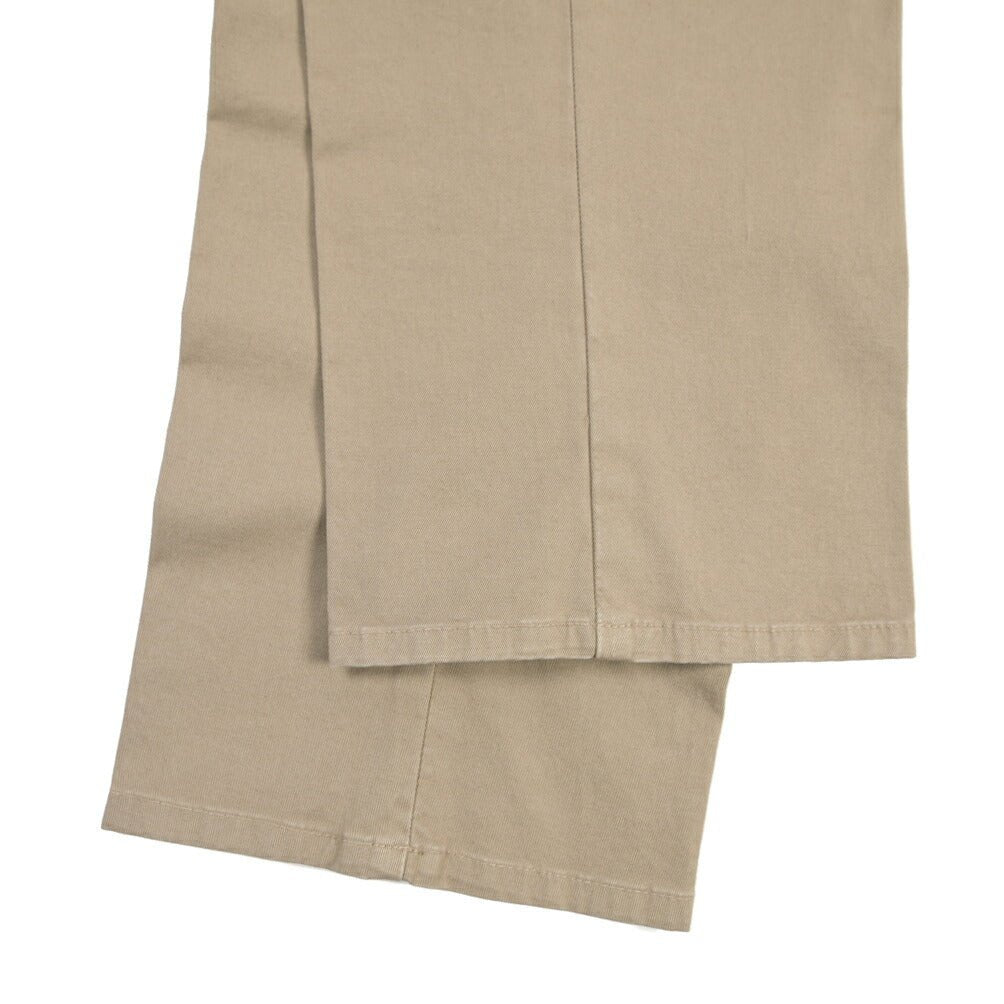 GTA “DANTE” ストレッチコットン ツータックパンツ / COMFORT FIT グレージュ 52 | GUARDAROBA MILANO OFFICIAL STORE