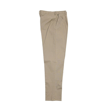 GTA “DANTE” ストレッチコットン ツータックパンツ / COMFORT FIT グレージュ 52 | GUARDAROBA MILANO OFFICIAL STORE