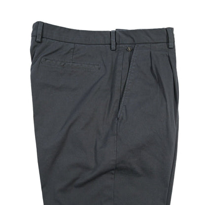GTA “DANTE” ストレッチコットン ツータックパンツ / COMFORT FIT ネイビー 48 | GUARDAROBA MILANO OFFICIAL STORE
