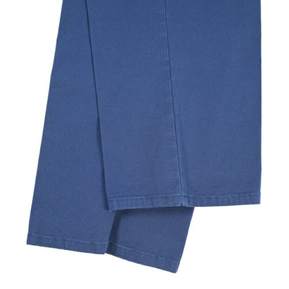 GTA “DANTE” ストレッチコットン ツータックパンツ / COMFORT FIT ブルー 44 | GUARDAROBA MILANO OFFICIAL STORE