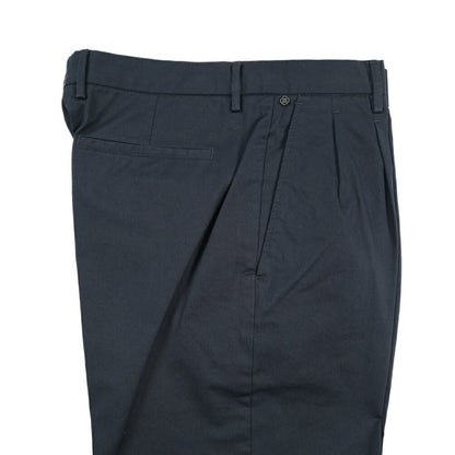 GTA “DANTE” ストレッチコットン ツータックパンツ / COMFORT FIT ネイビー 46 | GUARDAROBA MILANO OFFICIAL STORE