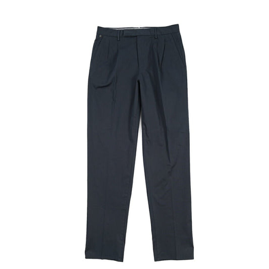 GTA “DANTE” ストレッチコットン ツータックパンツ / COMFORT FIT ネイビー 46 | GUARDAROBA MILANO OFFICIAL STORE