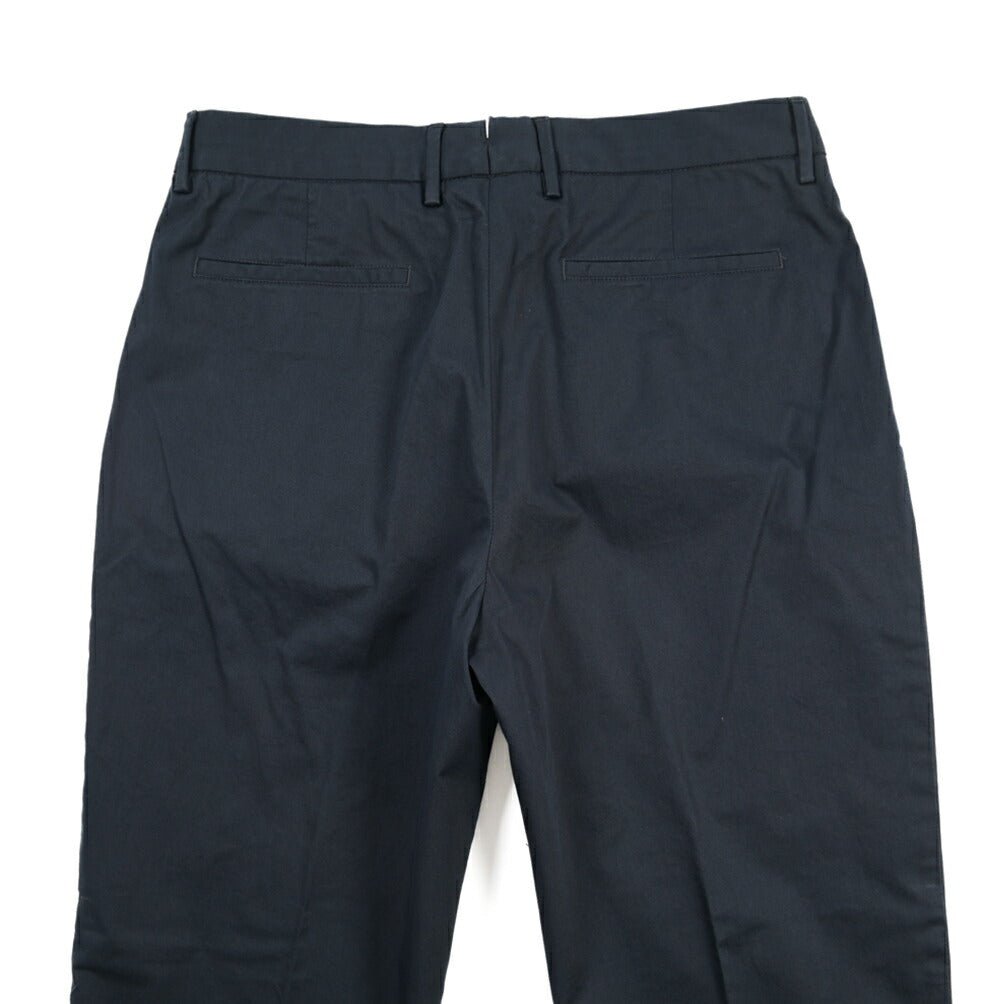 GTA “DANTE” ストレッチコットン ツータックパンツ / COMFORT FIT ネイビー 46 | GUARDAROBA MILANO OFFICIAL STORE