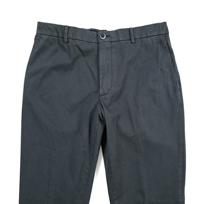 GTA “DAVIDE” リヨセル混コットン ノータックイージーパンツ / COMFORT FIT ネイビー 46 | GUARDAROBA MILANO OFFICIAL STORE