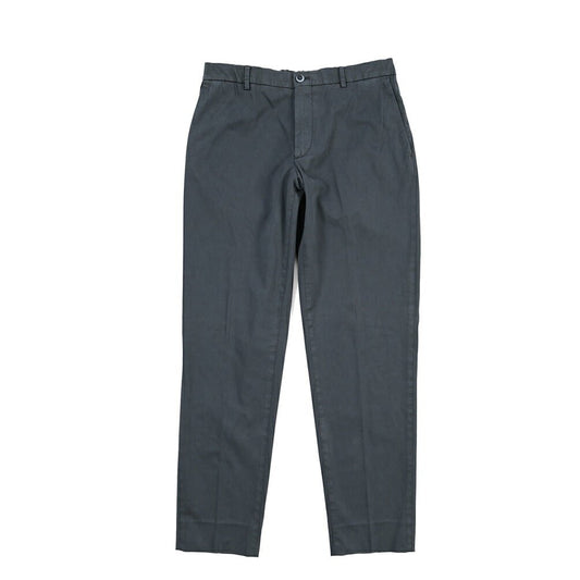 GTA “DAVIDE” リヨセル混コットン ノータックイージーパンツ / COMFORT FIT ネイビー 46 | GUARDAROBA MILANO OFFICIAL STORE