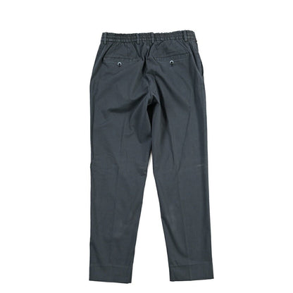 GTA “DAVIDE” リヨセル混コットン ノータックイージーパンツ / COMFORT FIT ネイビー 46 | GUARDAROBA MILANO OFFICIAL STORE