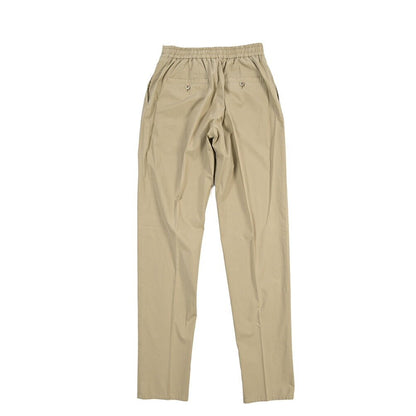 GTA “DAVIDE” ストレッチコットン ワンタックイージーパンツ / COMFORT FIT ベージュ 46 | GUARDAROBA MILANO OFFICIAL STORE