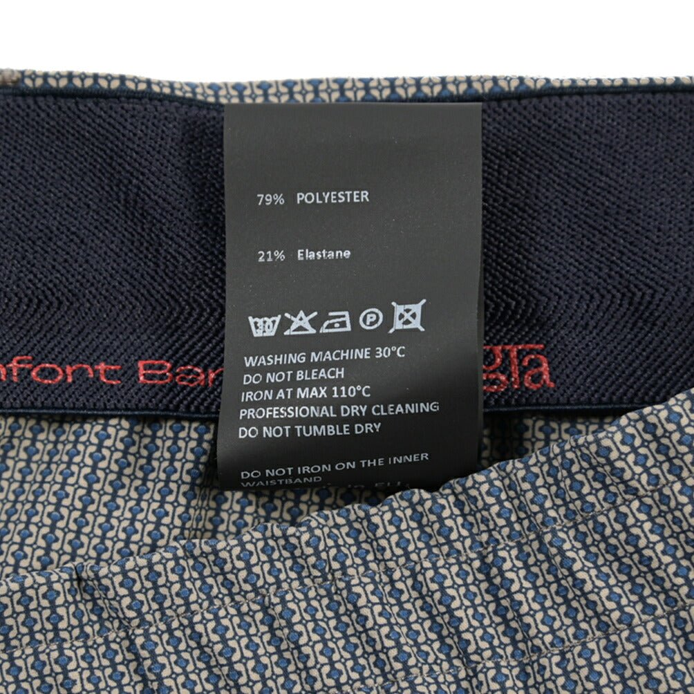 GTA “DAVIDE” ストレッチポリエステル ノータックドローコードパンツ / COMFORT FIT グレー 48 | GUARDAROBA MILANO OFFICIAL STORE