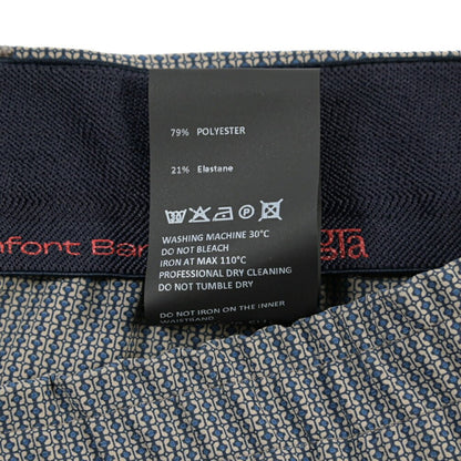 GTA “DAVIDE” ストレッチポリエステル ノータックドローコードパンツ / COMFORT FIT グレー 48 | GUARDAROBA MILANO OFFICIAL STORE