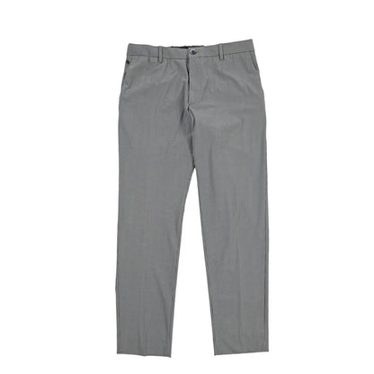 GTA “DAVIDE” ストレッチポリエステル ノータックドローコードパンツ / COMFORT FIT グレー 48 | GUARDAROBA MILANO OFFICIAL STORE