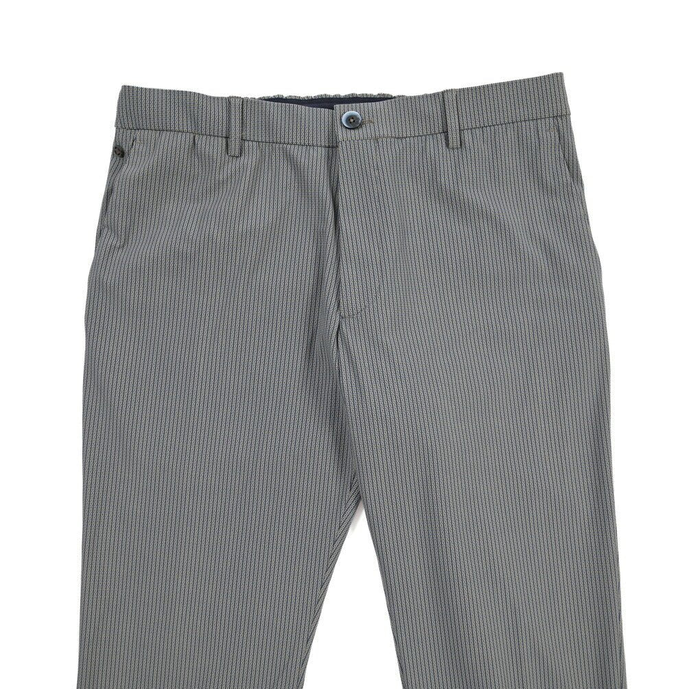 GTA “DAVIDE” ストレッチポリエステル ノータックドローコードパンツ / COMFORT FIT グレー 48 | GUARDAROBA MILANO OFFICIAL STORE