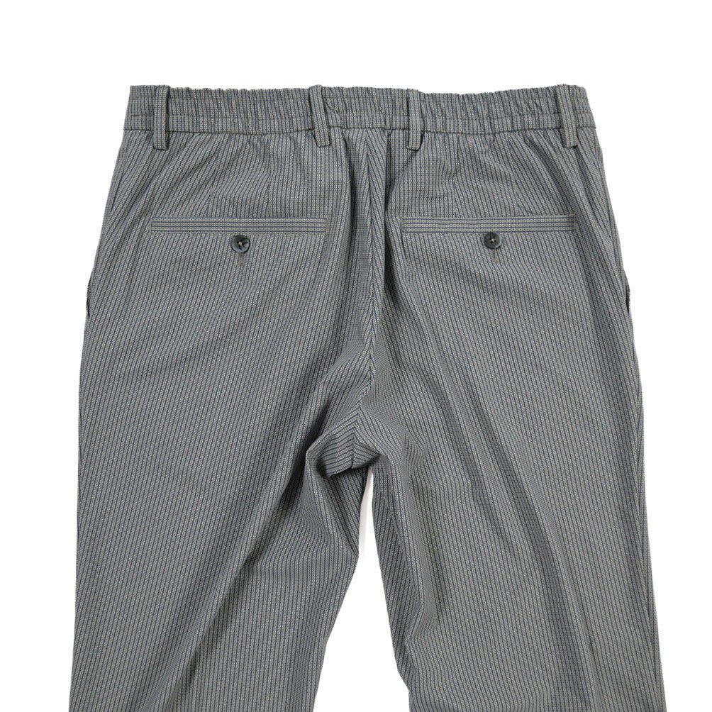 GTA “DAVIDE” ストレッチポリエステル ノータックドローコードパンツ / COMFORT FIT グレー 48 | GUARDAROBA MILANO OFFICIAL STORE