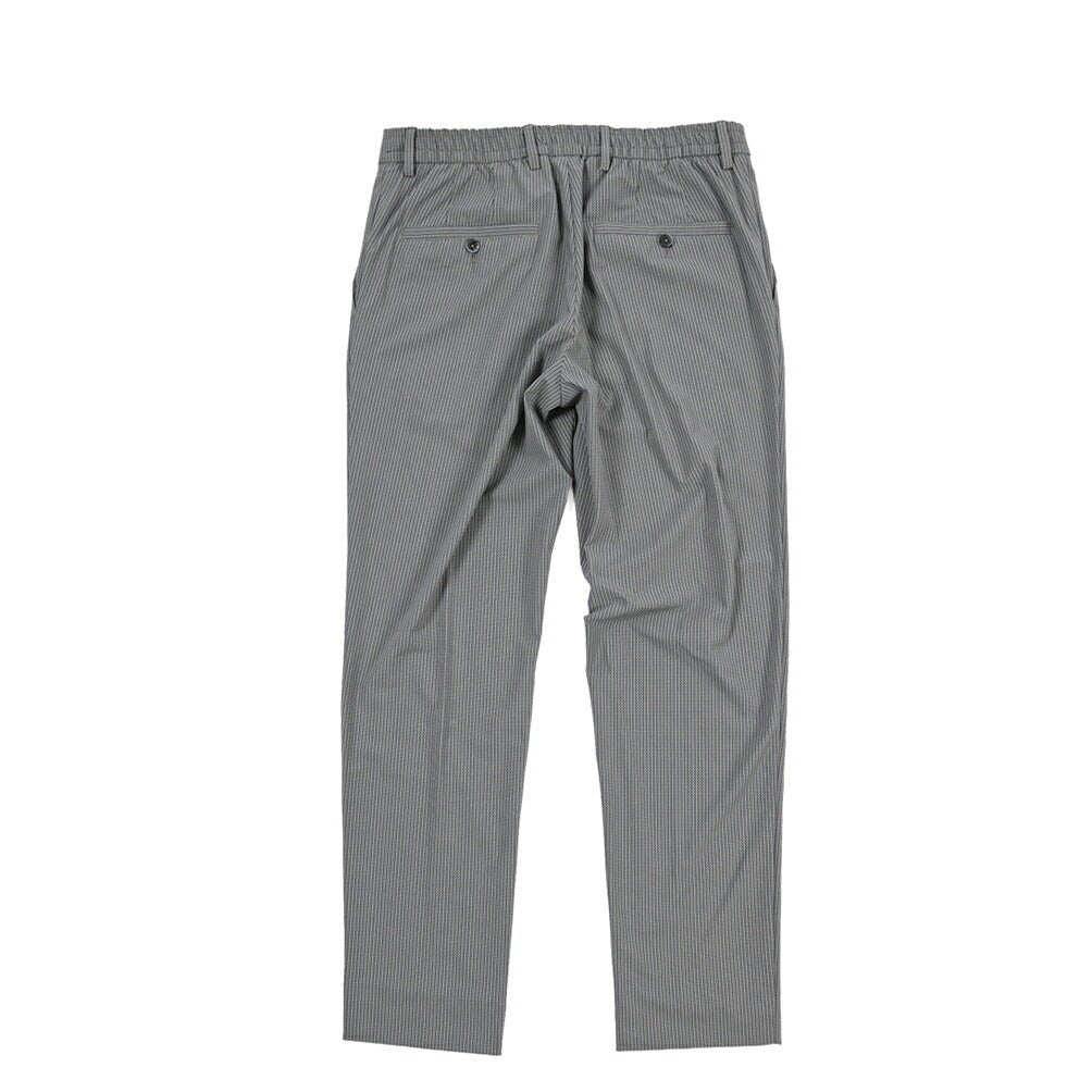 GTA “DAVIDE” ストレッチポリエステル ノータックドローコードパンツ / COMFORT FIT グレー 48 | GUARDAROBA MILANO OFFICIAL STORE