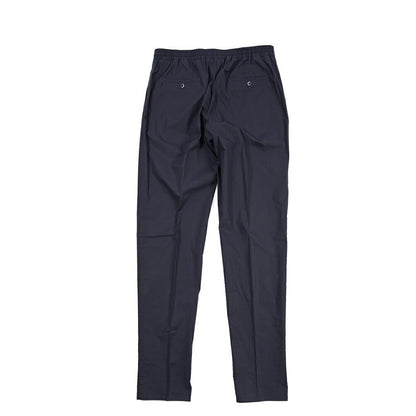 GTA “DAVIDE” ストレッチコットン ワンタックイージーパンツ / COMFORT FIT ネイビー 52 | GUARDAROBA MILANO OFFICIAL STORE