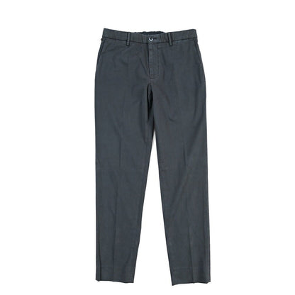 GTA “DAVIDE” リヨセル混コットン ノータックイージーパンツ / COMFORT FIT ネイビー 46 | GUARDAROBA MILANO OFFICIAL STORE