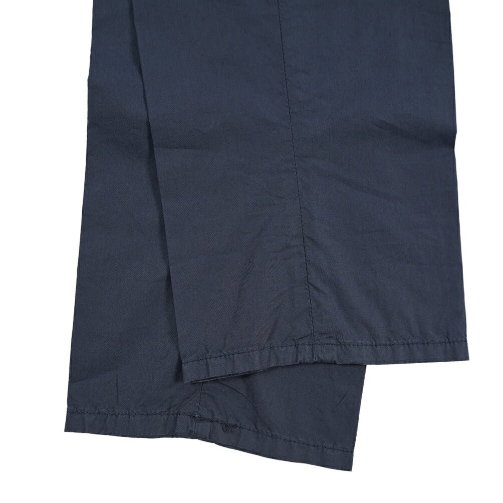 GTA “DAVIDE” ストレッチコットン ワンタックイージーパンツ / COMFORT FIT ネイビー 44 | GUARDAROBA MILANO OFFICIAL STORE