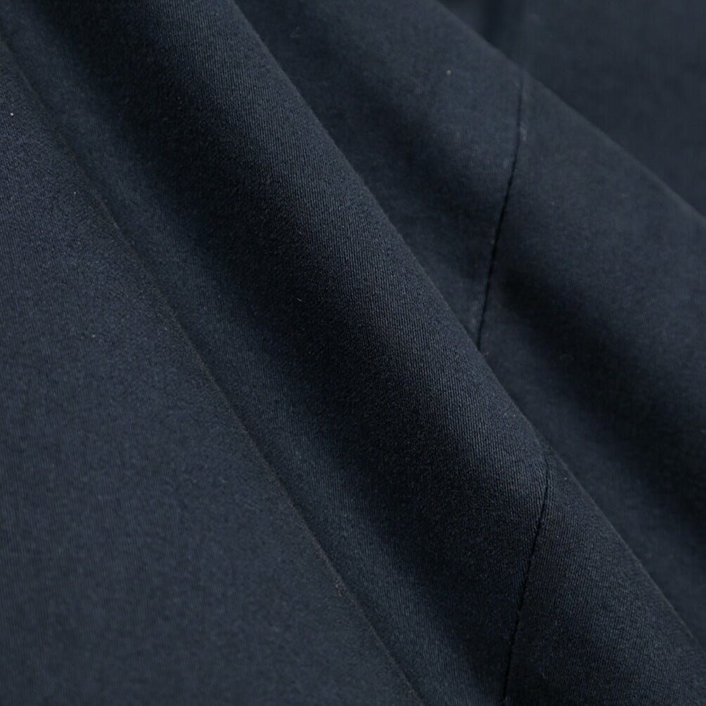 GTA “DAVIDE” リヨセル混コットン ノータックイージーパンツ / COMFORT FIT ネイビー 46 | GUARDAROBA MILANO OFFICIAL STORE
