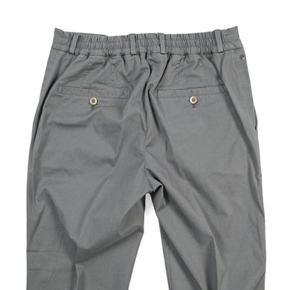 GTA “DAVIDE DE” リヨセル混コットン ドローコード付きイージーパンツ / REGULAR FIT グレー 44 | GUARDAROBA MILANO OFFICIAL STORE