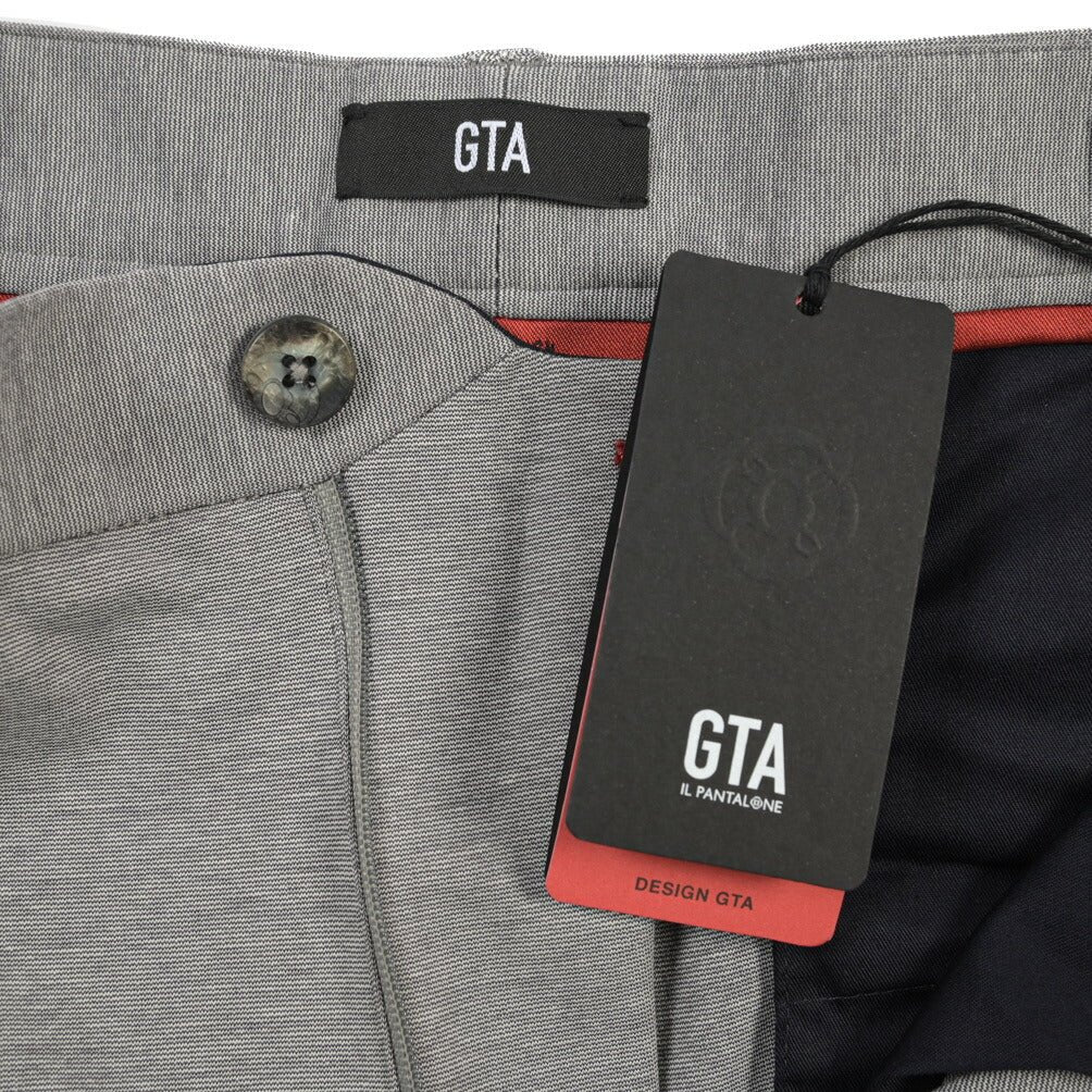 GTA “DIEGO” ナイロン混コットン スリムフィットイージーパンツ グレー 46 | GUARDAROBA MILANO OFFICIAL STORE