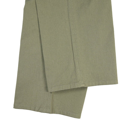GTA “GIACOMO” ストレッチコットン ノータックカーゴパンツ / COMFORT FIT カーキグリーン 46 | GUARDAROBA MILANO OFFICIAL STORE