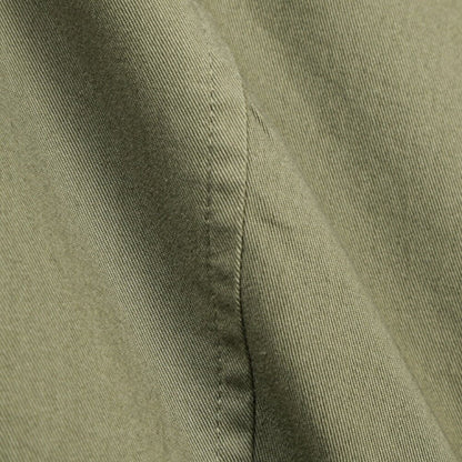 GTA “GIACOMO” ストレッチコットン ノータックカーゴパンツ / COMFORT FIT カーキグリーン 46 | GUARDAROBA MILANO OFFICIAL STORE