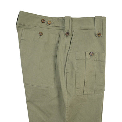 GTA “GIACOMO” ストレッチコットン ノータックカーゴパンツ / COMFORT FIT カーキグリーン 46 | GUARDAROBA MILANO OFFICIAL STORE