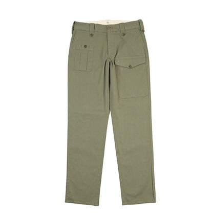 GTA “GIACOMO” ストレッチコットン ノータックカーゴパンツ / COMFORT FIT カーキグリーン 46 | GUARDAROBA MILANO OFFICIAL STORE