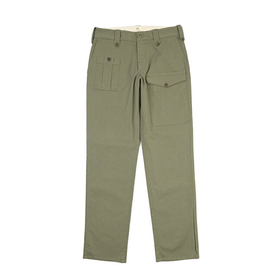 GTA “GIACOMO” ストレッチコットン ノータックカーゴパンツ / COMFORT FIT カーキグリーン 46 | GUARDAROBA MILANO OFFICIAL STORE