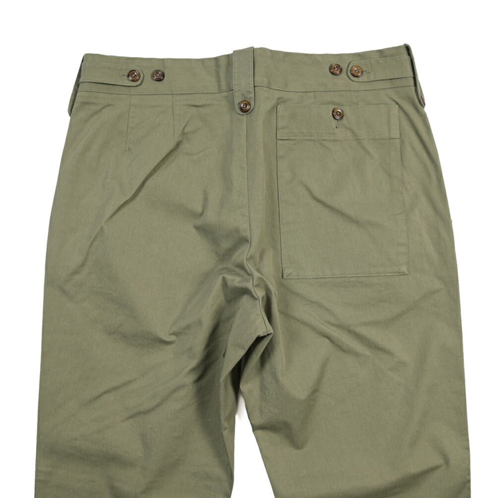 GTA “GIACOMO” ストレッチコットン ノータックカーゴパンツ / COMFORT FIT カーキグリーン 46 | GUARDAROBA MILANO OFFICIAL STORE
